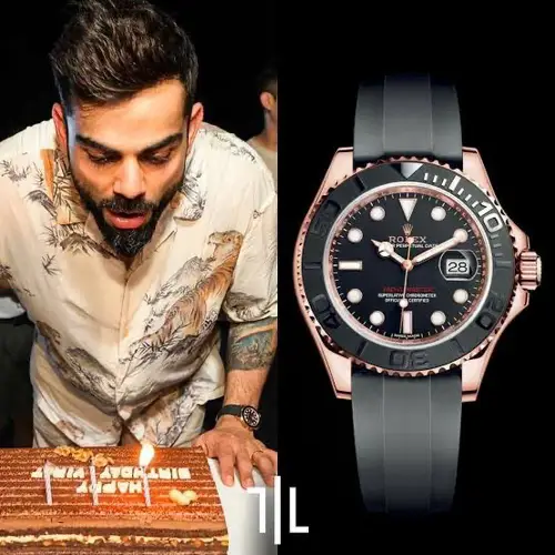 ROLEX YACHMASTER ROSEGOLD VIRAT KOHLI EDITION