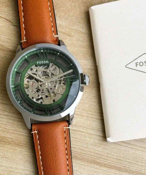 FOSSIL_TOWNSMAN BROWN SILVER GREEN DAIL - Image 4
