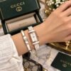GUCCI LADIES BRACELET WATCH ROSE WHITE