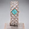 SWAROVSKI CURIOSA BANGLE WATCH PREMIUM QAUALITY ROSE TIFFANY