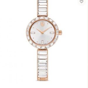 SWAROVSKI MATRIX BANGLE WATCH PREMIUM ROSE WHITE