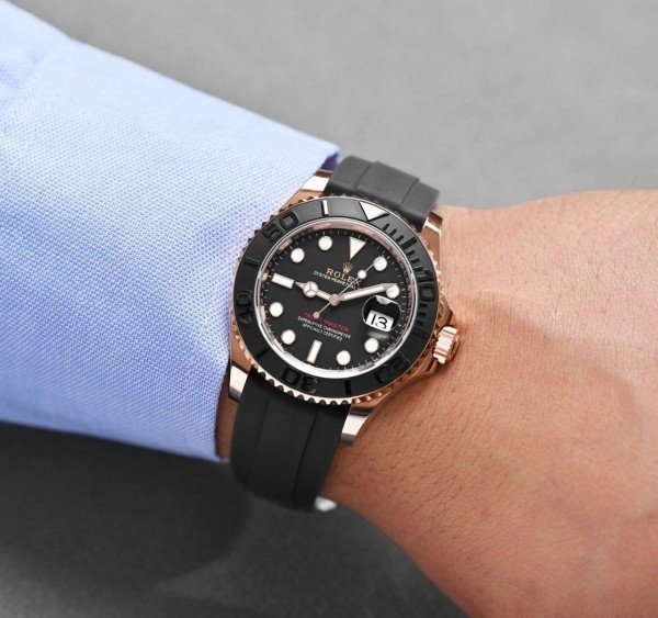ROLEX YACHMASTER ROSEGOLD VIRAT KOHLI EDITION - Image 4